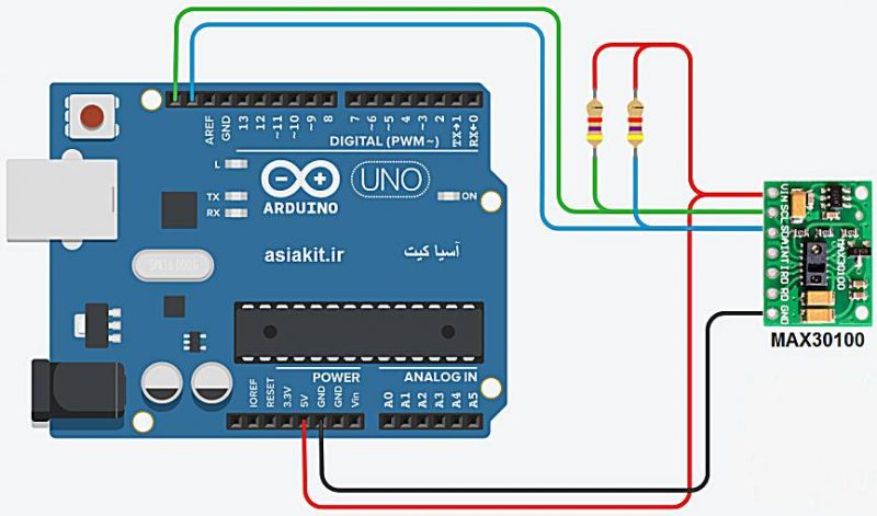 ماژول پالس اکسیمتر MAX30102 - تصویر 3