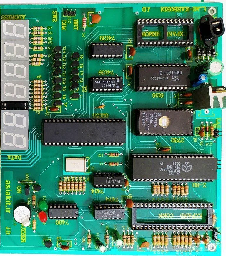 کیت آموزشی CPU Z80 برای کنترلرهای آسانسور