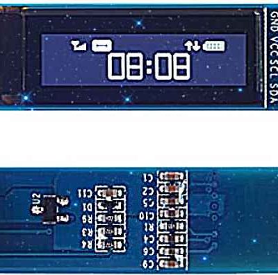 نمایشگر 0.69 اینچی OLED
