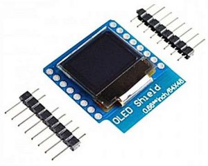 نمایشگر 0.66 اینچ OLED تک رنگ