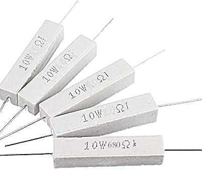 مقاومت آجری 680 اهم 10 وات