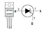 تریستور BT152 600E