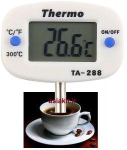 خريد ترمومتر دیجیتال TA288 دارای پراب ضد زنگ