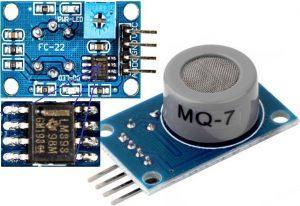 ماژول سنسور تشخیص مونوکسید کربن MQ-7