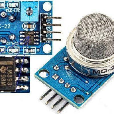 ماژول سنسور تشخیص دود و گاز MQ-2