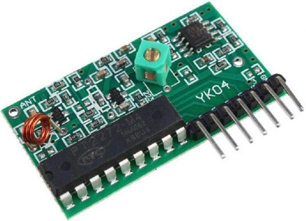 ماژول گیرنده ریموت 4کانال 315MHz کد فیکس