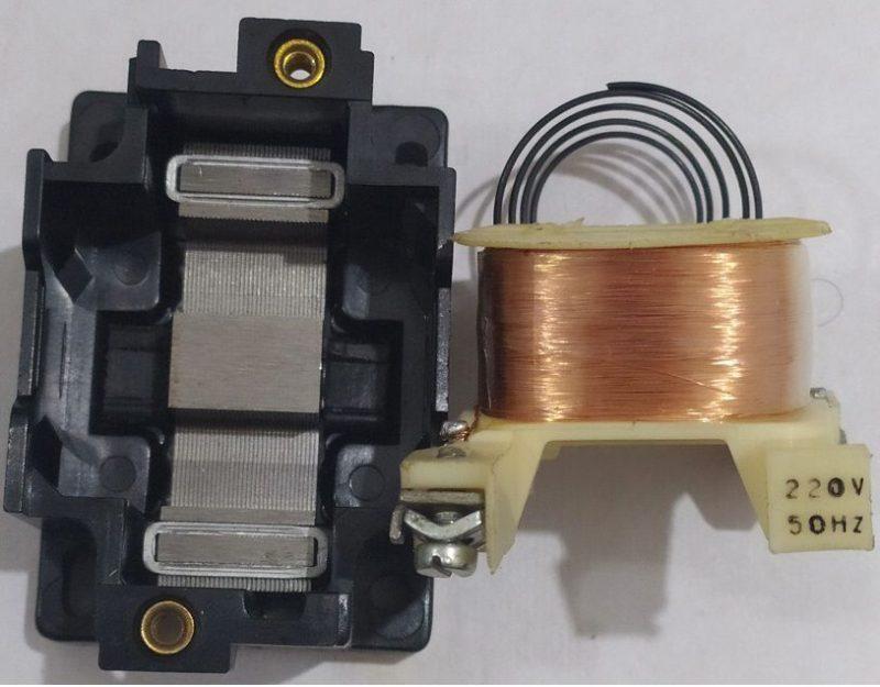 کنتاکتور 10A روسی 3فاز بوبین AC 220V - تصویر 4