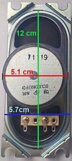 بلندگواسپیکر ۸ اهم 10وات