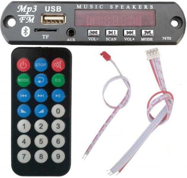 پخش پنلی بلوتوثی MP3