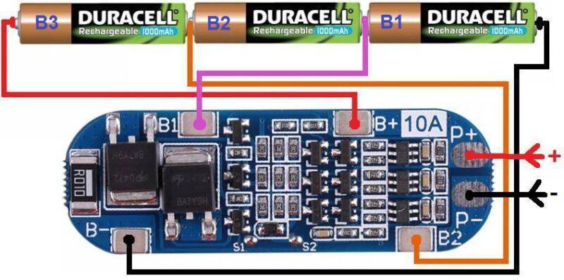 ماژول محافظ شارژ باتری