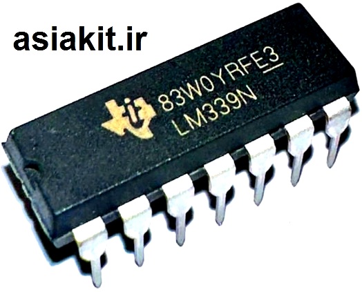 آی سی LM339 پکیج DIP