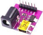ماژول پاور مدل AMS1117-3.3V مینی USB / جک آداپتور - تصویر 2
