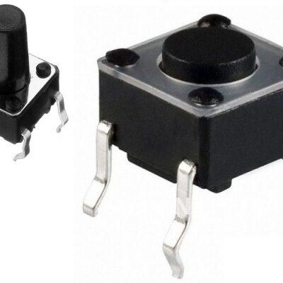 تک سوئیچ 6x6x12 چهار پین