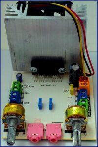 ماژول آمپلی فایر 180W با فن وهیت سینک بزرگ
