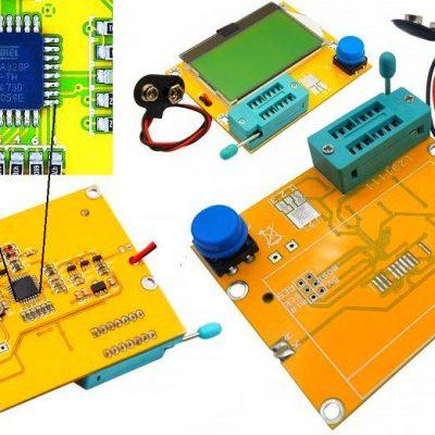 تستر قطعات الکترونیکی LCR-T4
