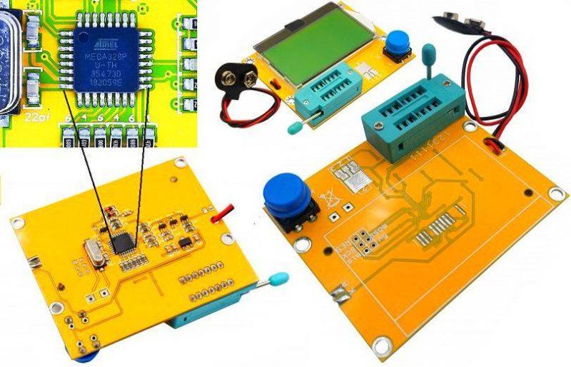 T4LCR22 تستر قطعات الکترونیکی LCR-T4