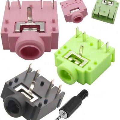 جک هدفن 3.5mm استریو کوتاه