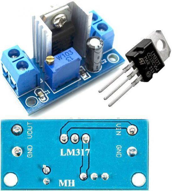 ماژول رگولاتور خطی LM317