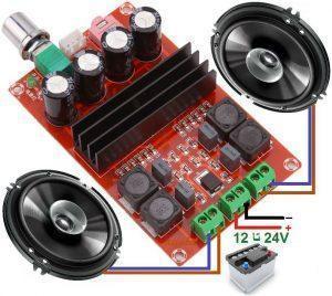 ماژول آمپلی فایر 2X100W مدل XH-M190