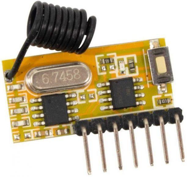 گیرنده ریموت کدلرن 4کاناله مدل RXC6