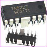 آی سی TA8227 استریو آمپلیفایر