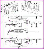 آی سی TA8227 استریو آمپلیفایر