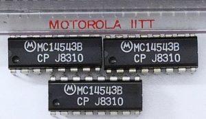 آی سی 7سگمنت MC14543B