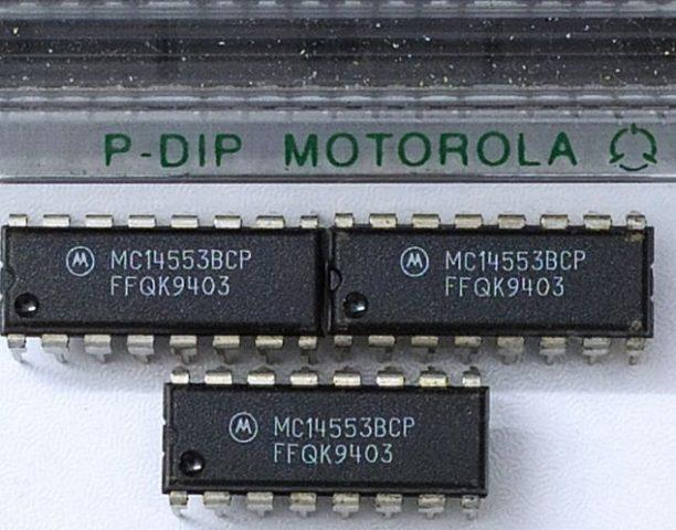 آی سی شمارنده MC14553B