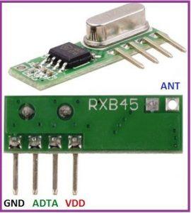 گیرنده ریموت ASK 315MHz