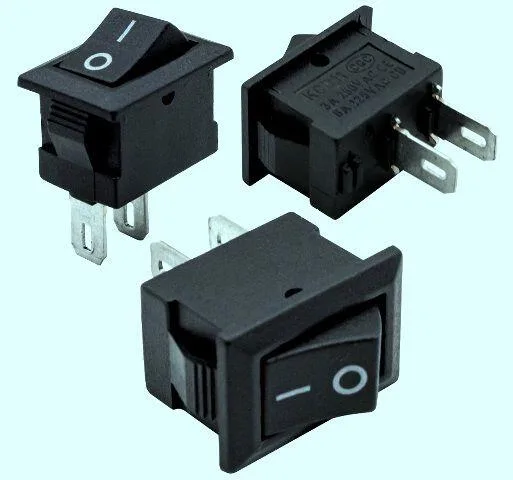 کلید راکر دوحالته کوچک KCD1-701 2PIN