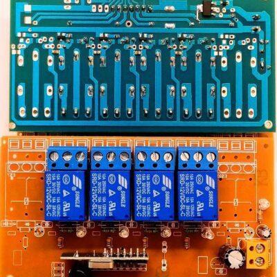 فرستنده گیرنده 4کانال 433MHz