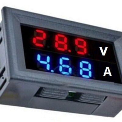 آوومتر دیجیتال 100V و 10A