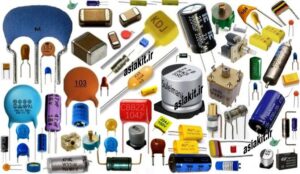 لیست خازن ها CAPACITORS