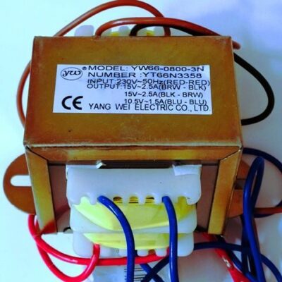 ترانس دوبل 15 ولت