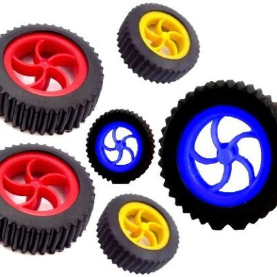 چرخ ربات 3.5 سانتیمتر