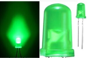LED اورال 5mm سبز تایوانی