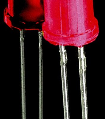 LED قرمز مات 3mm 