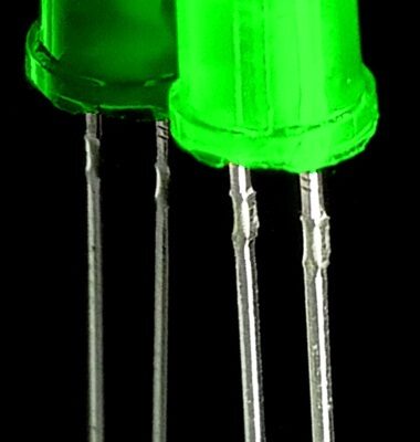 LED سبز مات 3mm 