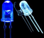 LED شیشه ای 5mm آبی