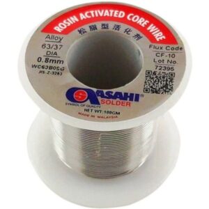 سیم لحیم 0.8mm 100gr اصل ASAHI