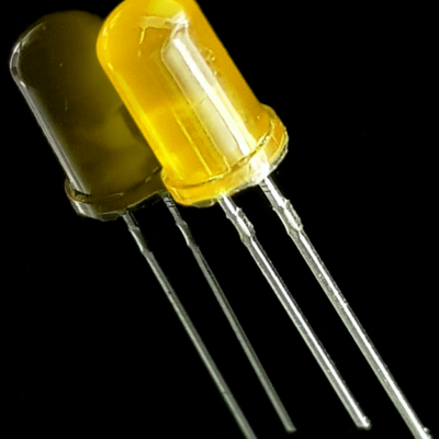 LED زرد مات 5mm