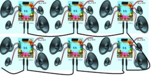 ماژول آمپلی فایر 16x45W با تراشه TDA7388