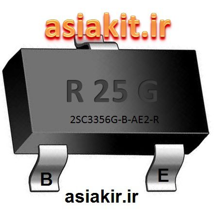ترانزیستور 2SC3356G تیپ NPN پکیج SOT-23