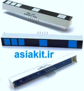 بارگراف آبی رنگ مدل BK080UB022