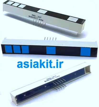 بارگراف آبی رنگ مدل BK080UB022