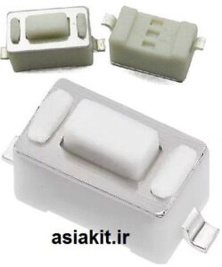 تک سوئیچ ریموتی 3x6x4.3mm مدل SMD دو پایه