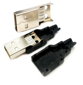 کانکتور نری USB تایپA قاب دار