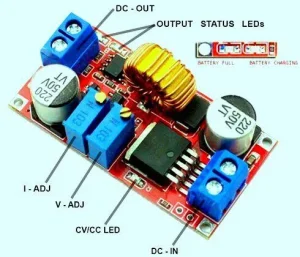 ماژول مبدل DC-DC کاهنده 5آمپر XL4015